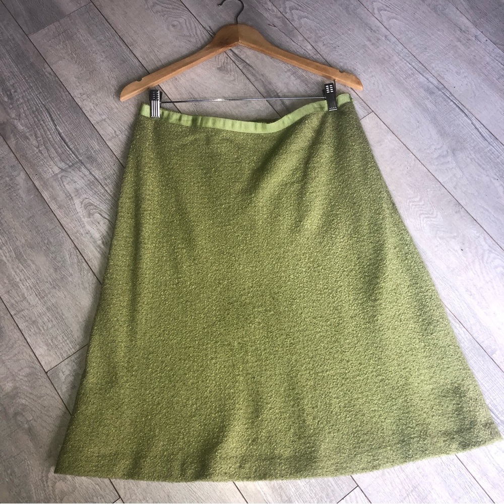 INC size 12 green skirt